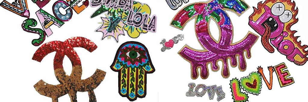 Custom Sequin patches - Mall