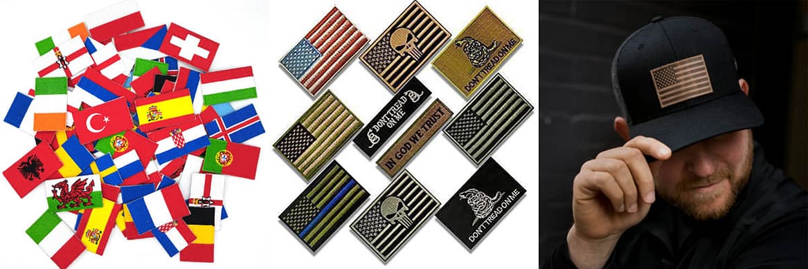 Custom Flag Patches